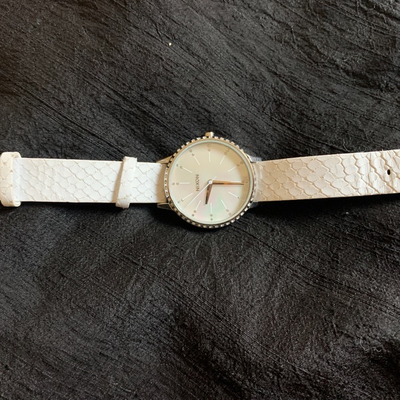 Nixon \'Kensington\' Watch White Snake main image 5